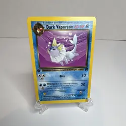 Pokemon TCG Dark Vaporeon non holo Team Rocket 45/82 Rare 1st Edition - Image 4