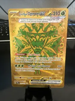 Teal Mask Ogerpon ex 177/131 Sv: Prismatic Evolutions Holo - Pokemon - Image 1