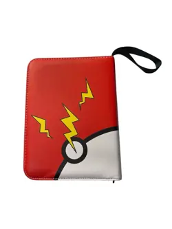 Collectible Trading Card Album/Binder, 400 Pockets, Red - Image 3