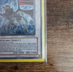 YuGiOh Black-Winged Dragon TSHD-EN040 1st Edition Ultimate Rare NM - Image 4