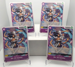 Ms. All Sunday Playset - OP12-075 x4 - Legacy of the Master - One Piece TCG - Image 1