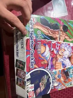 Bandai One Piece Card Game Learn Together Starter Deck Kit 3 Decks English - Image 1