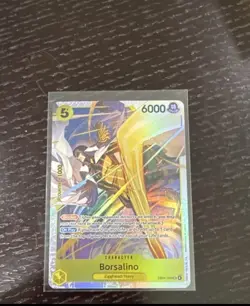 Bandai One Piece Borsalino OP15 EB04 SR Yellow - Image 1