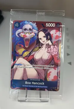 One Piece TCG Boa Hancock Promo P-066 Foil Sealed - Image 1
