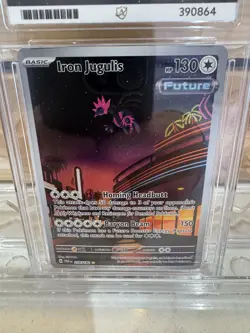 Iron Jugulis AR SV4M Future Flash 078/066 Japanese Pokemon Card 2023 ACE 10 UK - Image 3