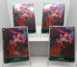 Perona Playset ST12-005 x4 - PRB02 Pirate Foil Reprint - One Piece TCG English - Image 1