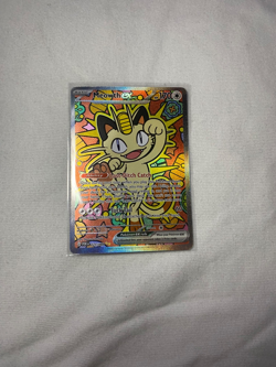 Pokemon TCG Meowth ex 121/088 Special Illustration Rare Perfect Order SIR - Image 1