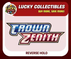 Pokemon TCG Crown Zenith – Reverse Holo Cards – Choose Your Own ✅ - Image 1