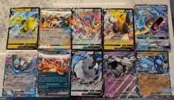 (Lot Of 10) Pokemon TCG Jumbo Cards LP-NM, No Duplicates - Image 1
