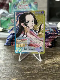 Boa Hancock Alt Art OP14-041 L The Azure Sea's Seven ONE PIECE Card English - Image 1