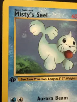 Misty's Seel 1st Edition Common 88/132 2000 Gym Heroes Pokemon Card LP+ - Image 2