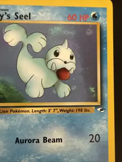 Misty's Seel 1st Edition Common 88/132 2000 Gym Heroes Pokemon Card LP+ - Image 3