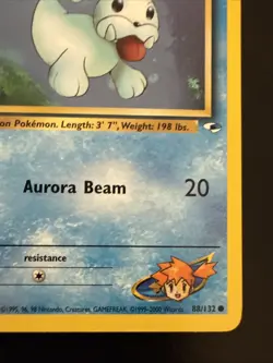 Misty's Seel 1st Edition Common 88/132 2000 Gym Heroes Pokemon Card LP+ - Image 4