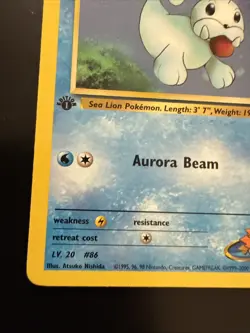 Misty's Seel 1st Edition Common 88/132 2000 Gym Heroes Pokemon Card LP+ - Image 5