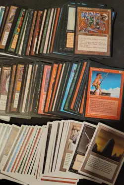 **MUST LOOK** OVER 500 VINTAGE MAGIC THE GATHERING CARDS 1993-1999 - Image 4