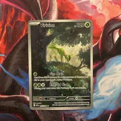 Virizion - 095/086 White Flare Illustration Rare Pokemon - NM Card - Image 1