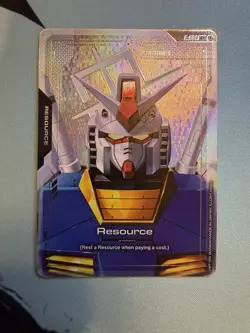Resource Gundam Alternate Art Foil - R-002 C+ NM - Gundam TCG Card Game - Image 1