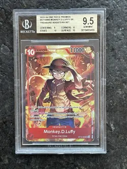 Monkey.D.Luffy (Treasure Booster Set) ST10-006 One Piece Promotion Cards BGS 9.5 - Image 1