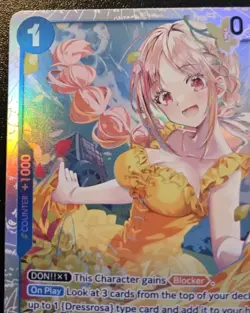 Rebecca OP15-053 Foil Super Rare Adventure On Kami's Island One Piece Card Game - Image 2