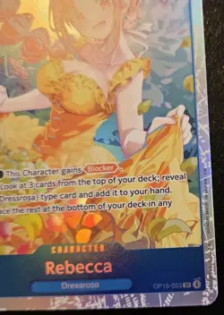 Rebecca OP15-053 Foil Super Rare Adventure On Kami's Island One Piece Card Game - Image 5