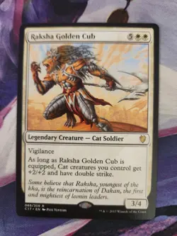MTG C17 Raksha Golden Cub - Image 1