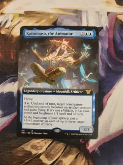MTG NEO Katsumasa, The Animator Borderless - Image 1