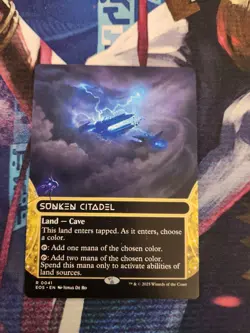 MTG EOE Sunken Citadel Borderless - Image 1