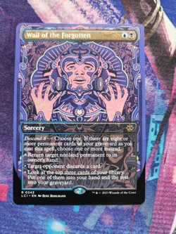 MTG LCI - Wail Of The Forgotten Borderless NM - Image 1