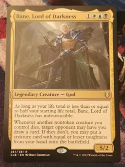 MTG CLB - Bane, Lord Of Darkness - Image 1