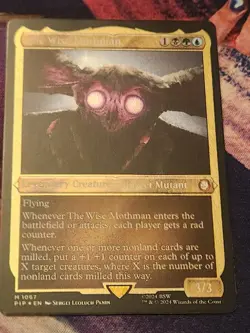 MTG Fallout - The Wise Mothman - THICK STOCK Display Commander - Image 1