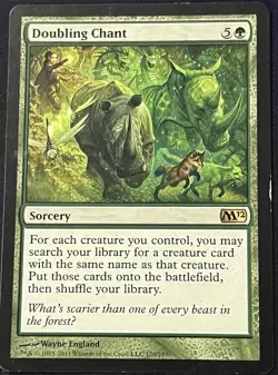 Doubling Chant - Magic 2012 (M12) - MTG Magic - MP - Rare - Image 1