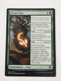 MTG Druid Class Adventures in the Forgotten Realms 180/281 Regular Uncommon NM - Image 1