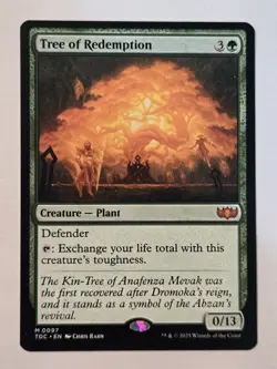 MTG Tree of Redemption Tarkir: Dragonstorm Commander 0097 Regular Mythic - Image 2
