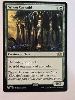 MTG Sylvan Caryatid Tarkir: Dragonstorm Commander 0272 Regular Rare - Image 2