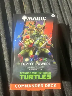 Magic The Gathering Teenage Mutant Ninja Turtles Commander Deck MTG Brand New - Image 1