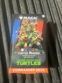 Magic The Gathering Teenage Mutant Ninja Turtles Commander Deck MTG Brand New - Image 2