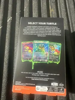 Magic The Gathering Teenage Mutant Ninja Turtles Commander Deck MTG Brand New - Image 3