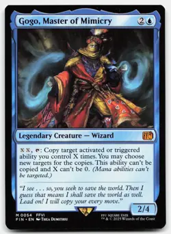 Gogo, Master of Mimicry #54 (NM) Final Fantasy FIN Magic MTG - Image 1