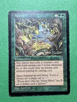 **Aluren** ~Tempest~ MTG: Magic the Gathering Heavy Play (HP) - Image 1