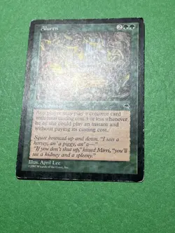 **Aluren** ~Tempest~ MTG: Magic the Gathering Heavy Play (HP) - Image 3