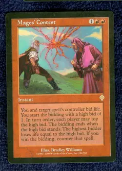 MAGES' CONTEST rare Invasion Magic the Gathering UNPLAYED NEAR MINT - Image 1