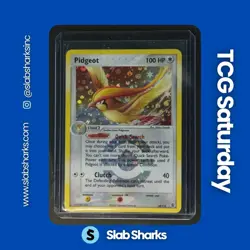 2004 POKEMON EX FIRERED & LEAFGREEN #10/112 PIDGEOT REVERSE HOLO - Image 1