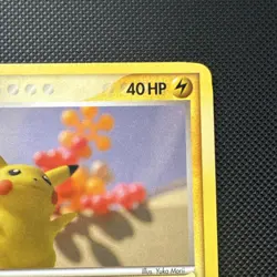 Pokemon Pikachu 16/17 POP Series 2 2005 Basic 40 HP Common Regular Yuka Morii - Image 4