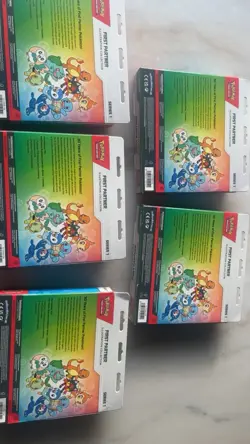 Lot Of 5 ✅ Pokemon TCG First Partner Illustration Collection Series 1 New Sealed - Image 2