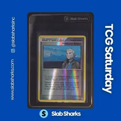 2007 POKEMON DIAMOND & PEARL #112/130 PROFESSOR ROWAN REVERSE HOLO - Image 1