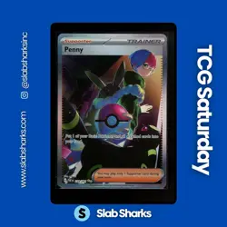 2024 POKEMON PALDEAN FATES #239/091 PENNY SPECIAL ILLUSTRATION RARE - Image 1