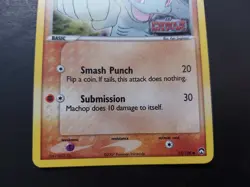 Pokemon - Machop 53/108 Common Reverse Holo Ex Power Keepers - Image 3