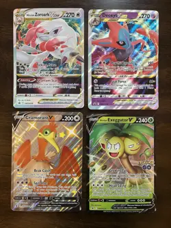 Pokemon Jumbo Card Lot 4 Oversized Promo VSTAR VMAX NM - Image 1