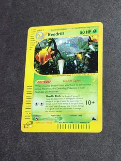 2003 Beedrill H4/H32 Skyridge Holo Pokemon Card - Image 1