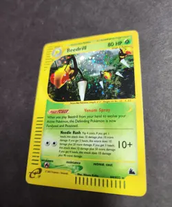 2003 Beedrill H4/H32 Skyridge Holo Pokemon Card - Image 3